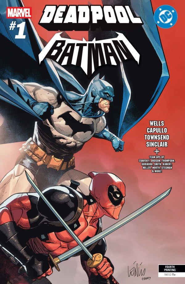 Marvel/DC Deadpool/Batman (Leinil Francis Yu Cover) FOURTH PRINTING