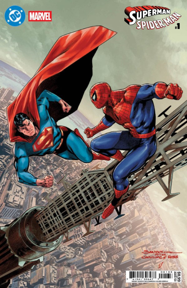 DC/Marvel Superman / Spider-Man #1 (Rafa Sandoval Variant Cover)