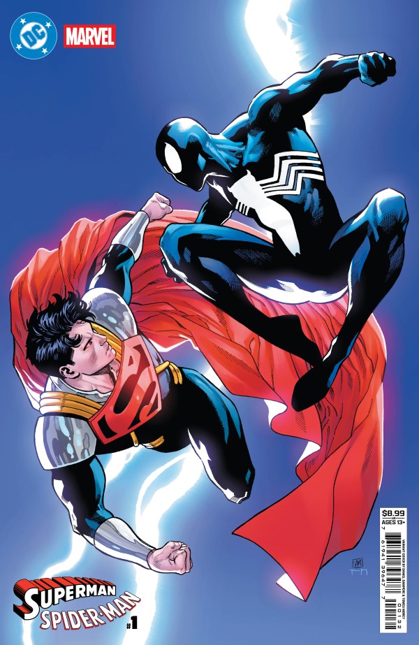 DC/Marvel Superman / Spider-Man #1 (Daniel Sampere Variant Cover)