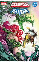 Marvel/DC Deadpool/Batman (Pepe Larraz Cover)