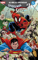 Marvel/DC Spider-Man / Superman #1 (Kaare Andrews Wraparound Variant Cover)