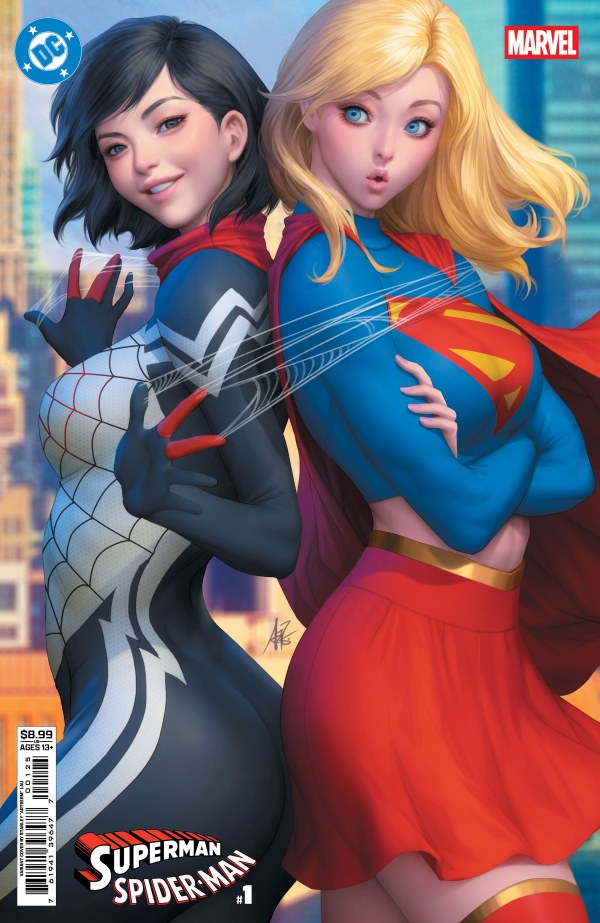 DC/Marvel Superman / Spider-Man #1 (Artgerm Variant Cover)