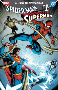 Marvel/DC Spider-Man / Superman #1 (Mark Bagley Foil Variant Cover)