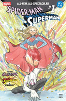 Marvel/DC Spider-Man / Superman #1 (Peach Momoko Variant Cover)