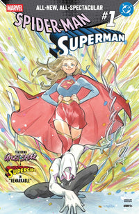 Marvel/DC Spider-Man / Superman #1 (Peach Momoko Variant Cover)