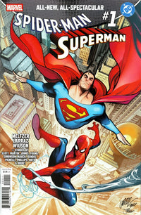 Marvel/DC Spider-Man / Superman #1 (Pepe Larraz Main Cover)
