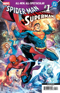 Marvel/DC Spider-Man / Superman #1 (Jim Cheung Variant Cover) SECOND PRINTING