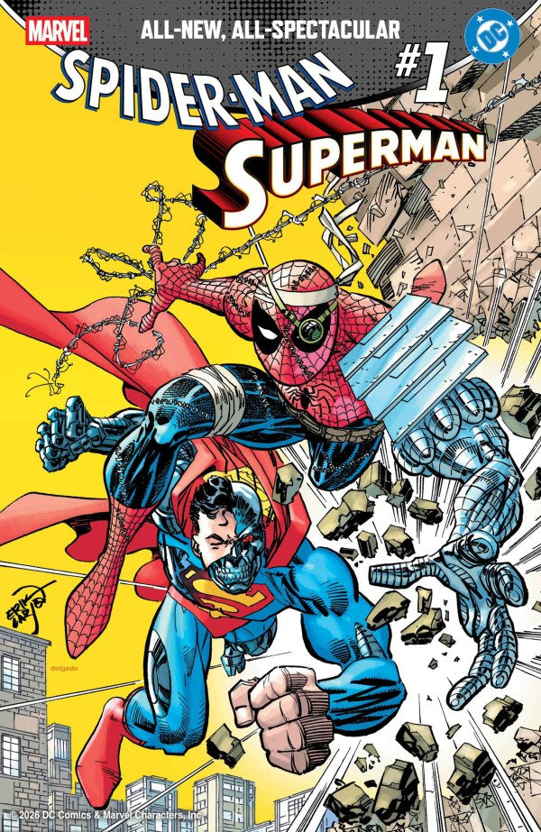 Marvel/DC Spider-Man / Superman #1 (Erik Larsen Variant Cover)