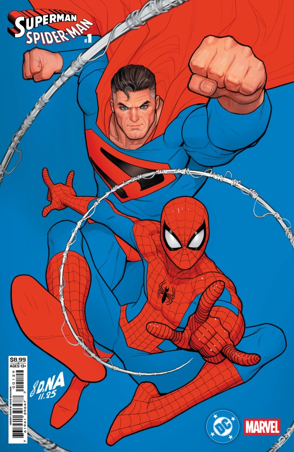 DC/Marvel Superman / Spider-Man #1 (David Nakayama Variant Cover)