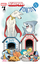 Marvel/DC Deadpool/Batman (Gurihiru Cover)