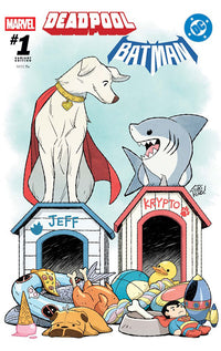 Marvel/DC Deadpool/Batman (Gurihiru Cover)