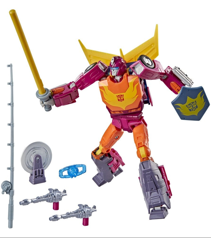 The Transformers: The Movie Studio Series Voyager Class Action Figure MTMTE Collection: Autobot Hot Rod 14 cm