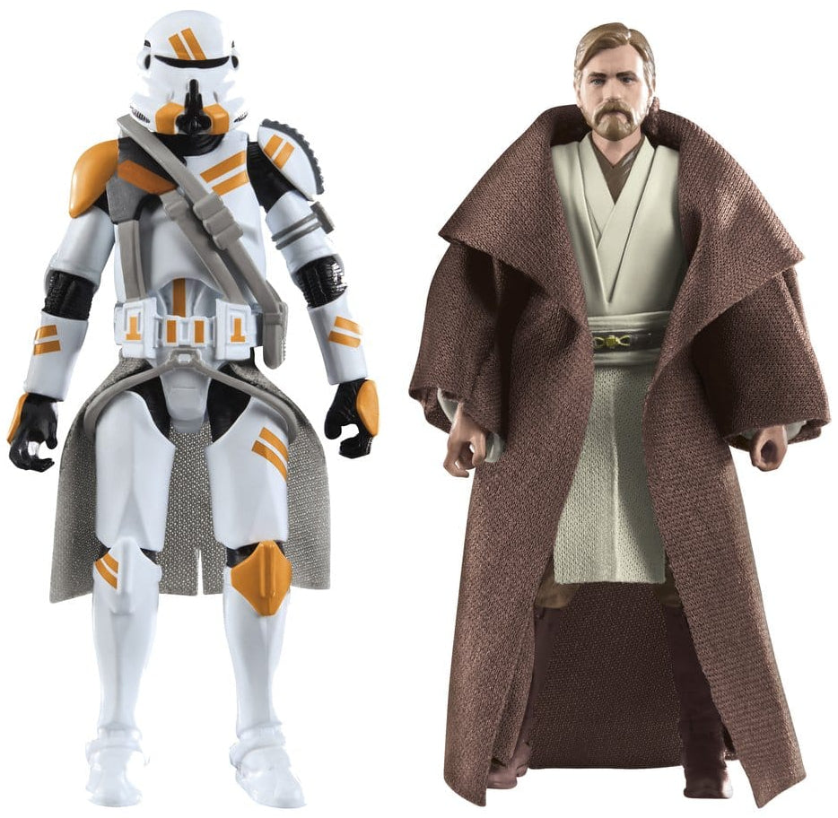 Star Wars Episode III Vintage Collection Action Figure 2-Pack Obi-Wan Kenobi & Airborne Clone Trooper 10 cm