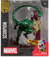 Marvel PVC Statue 1/10 Scorpion (Metallic) (The Amazing Spider-Man #318) (Gold Label) 18 cm