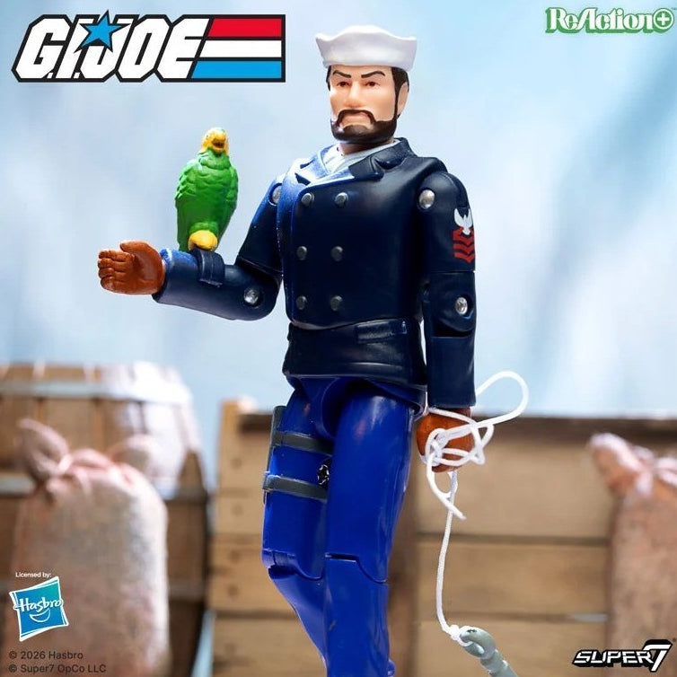 G.I. Joe ReAction+ Action Figure Shipwreck (Peacoat) (Cartoon) 10 cm