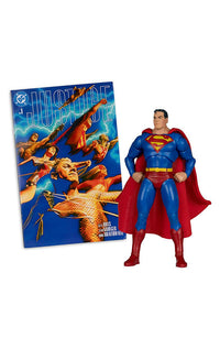 DC Direct Page Punchers Action Figure Superman (Justice #1) (Red Platinum Edition) 19 cm