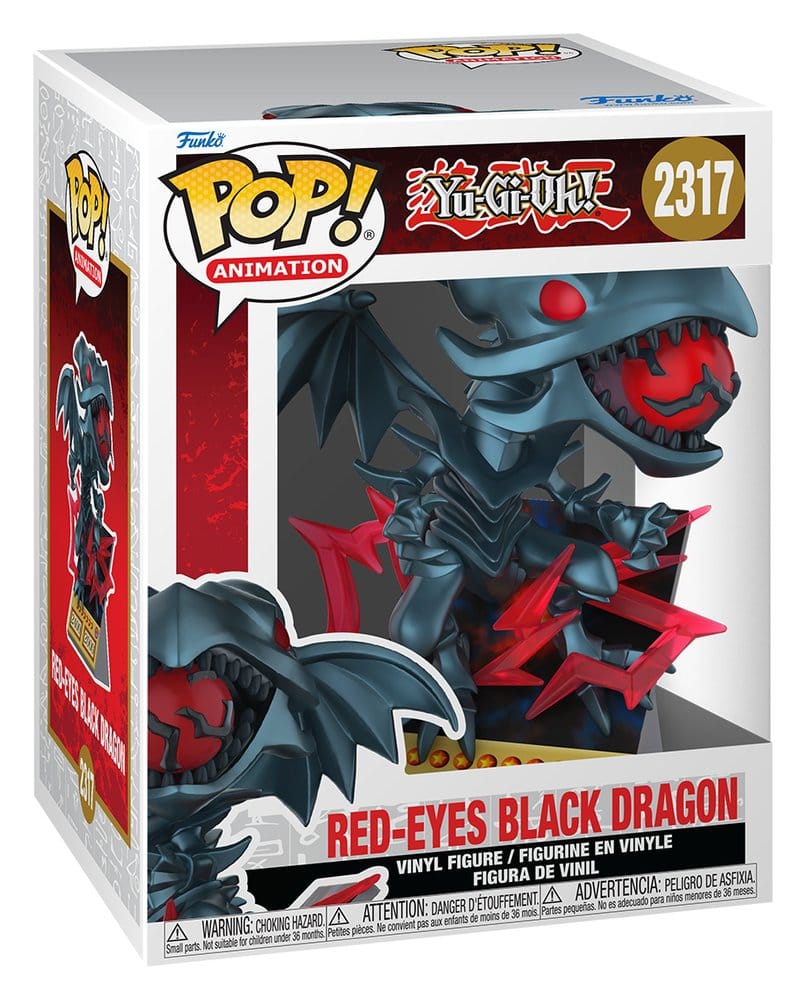 Funko POP! Yu-Gi-Oh! - Red Eyes  Black Dragon (#2317) figure
