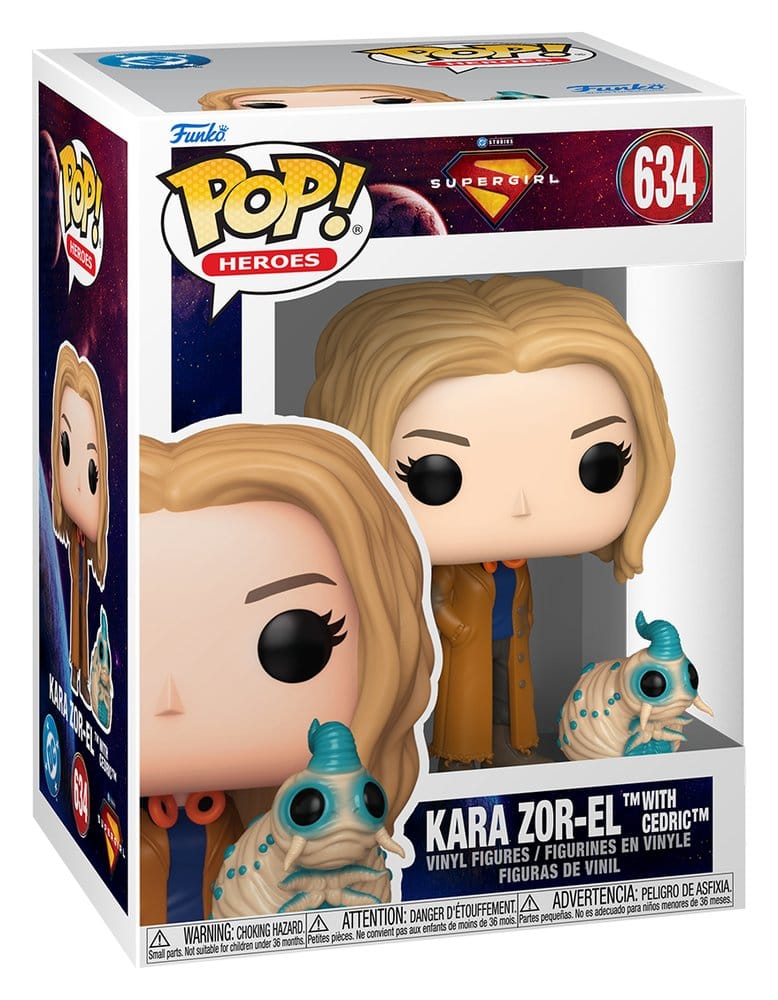 Funko POP! Supergirl - Kara Zor-El With Cedric (#634) figure