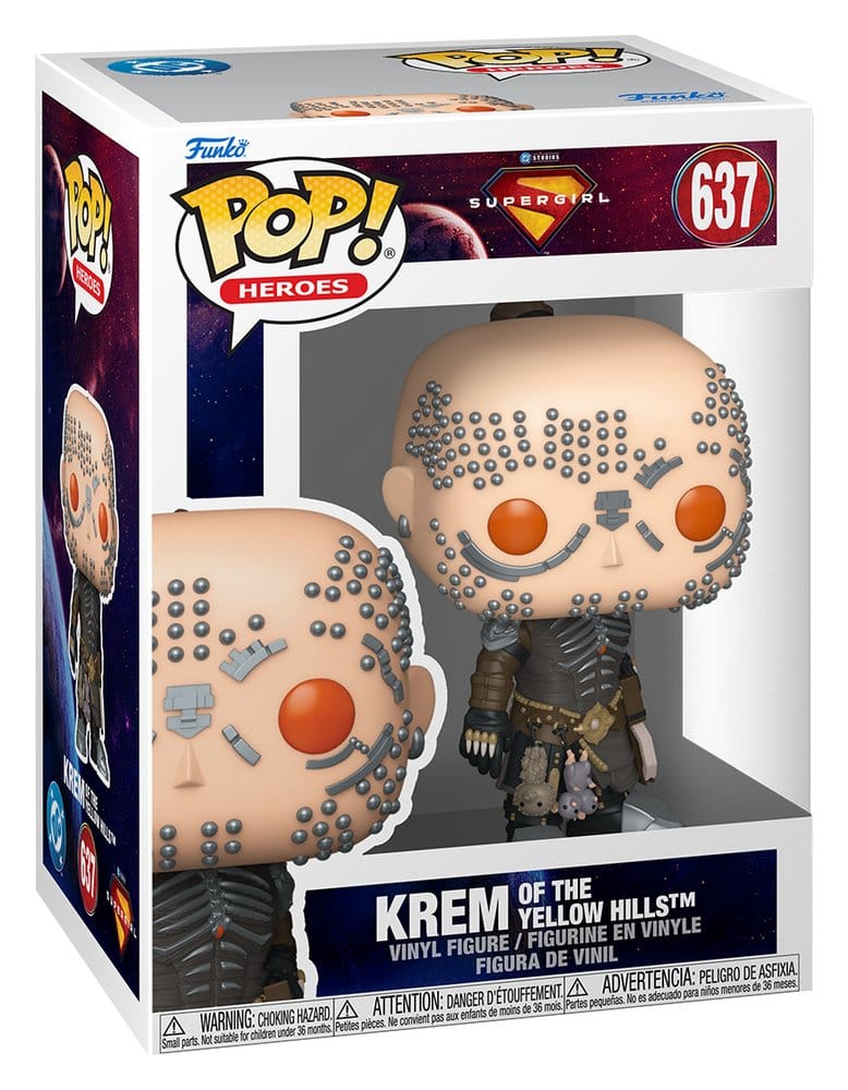 Funko POP! Supergirl - Krem of the Yellow Hills (#637) figure