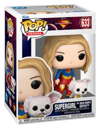 Funko POP! Supergirl - Supergirl with Puppy Krypto (#633) figure