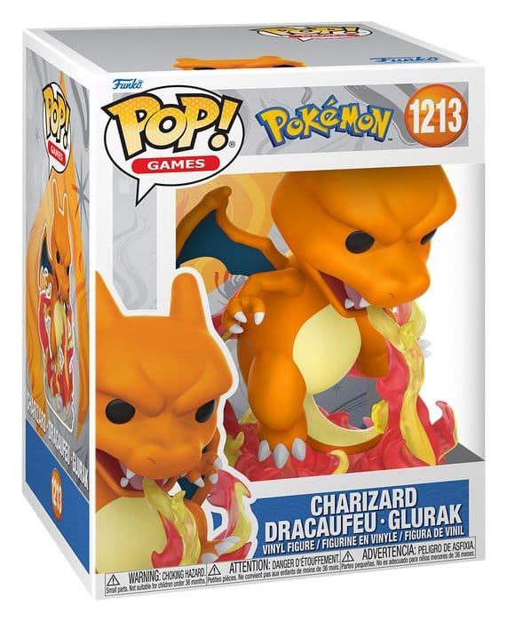 Funko POP! Pokémon - Charizard (#1213) figure DAMAGED PACKAGING
