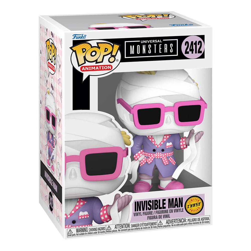 Funko POP! Universal Monsters - Invisible Man (#2412) figure CHASE
