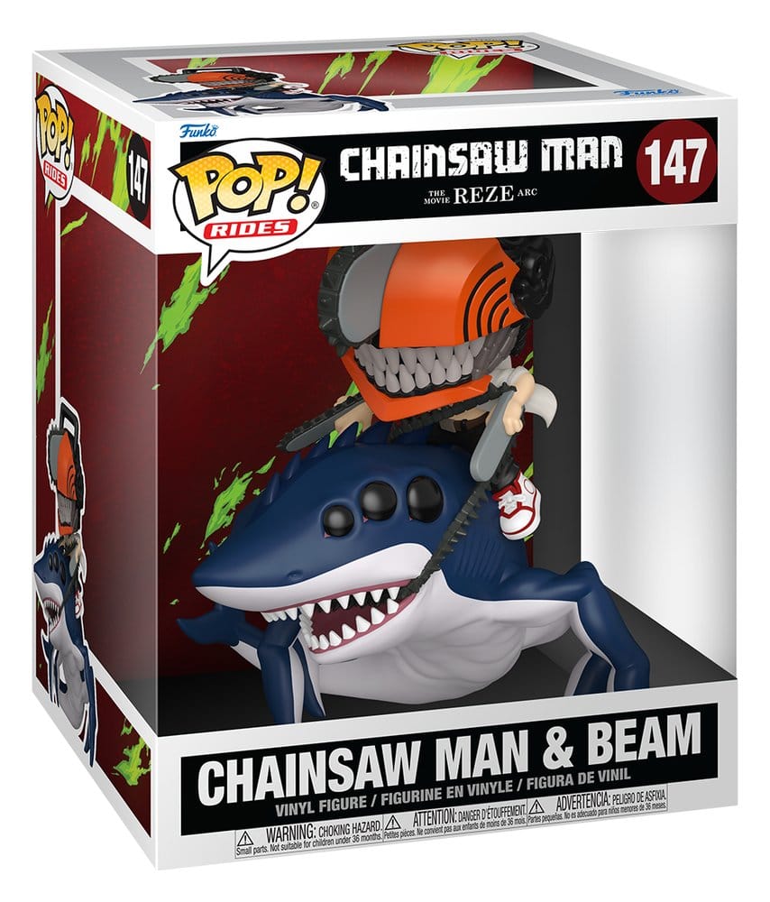 Funko POP! Chainsaw Man - Chainsaw Man & Beam  (#147) figure