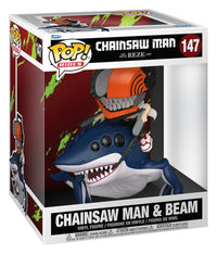 Funko POP! Chainsaw Man - Chainsaw Man & Beam  (#147) figure