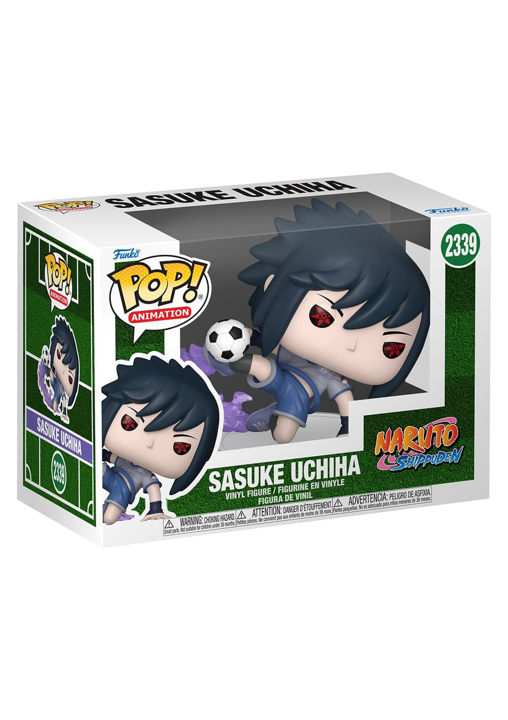 Funko POP! Naruto Soccer - Sasuke Uchiha (#2339) figure