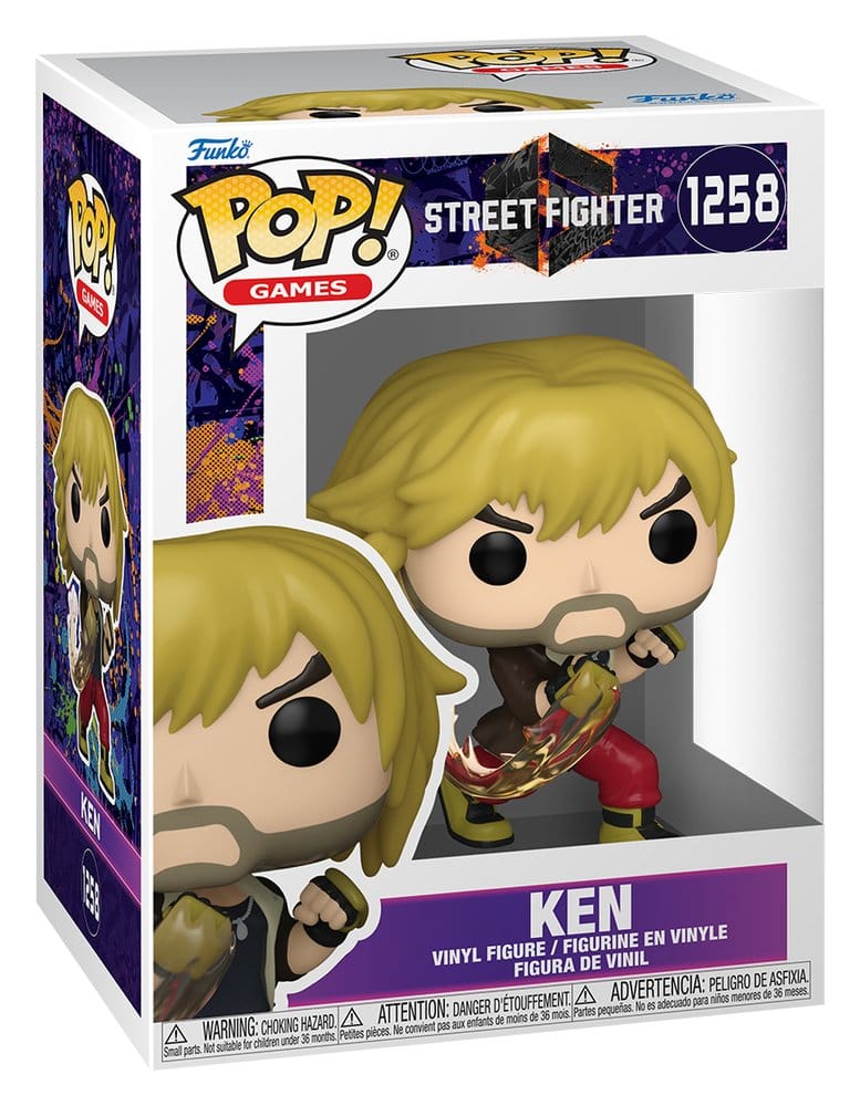Funko POP! Street Fighter - Ken (#1258) figure
