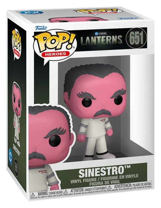 Funko POP! DC Studios Lanterns - Sinestro (#651) figure