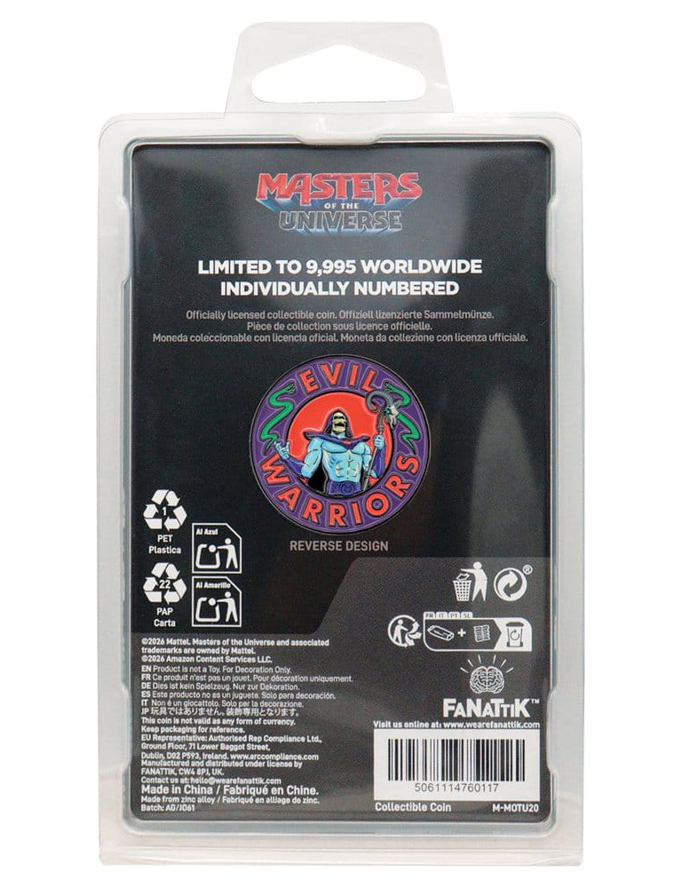 Masters of the Universe 2026 Collectable Coin He-Man & Skeletor Limited Edition