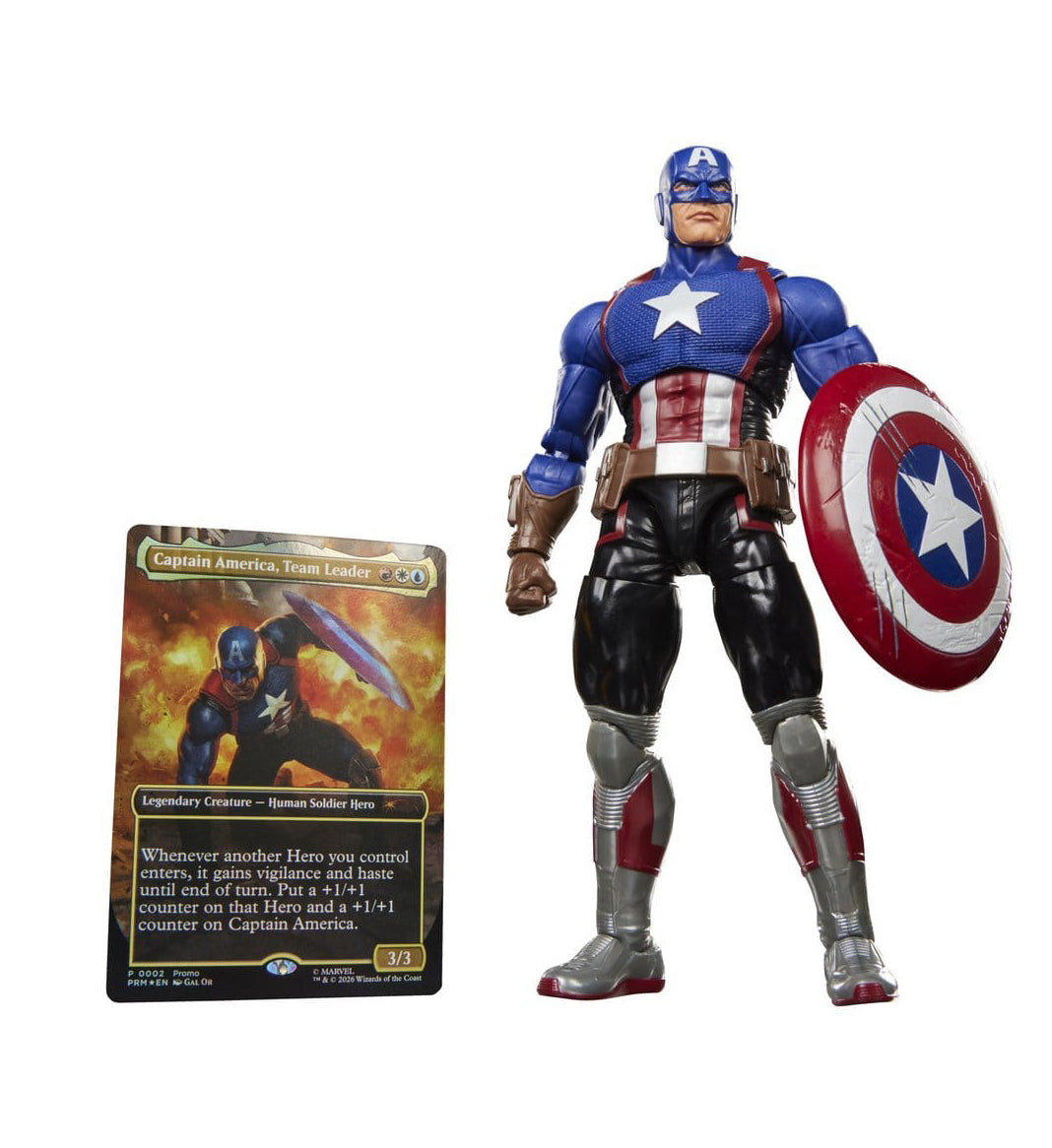 Magic The Gathering: Marvel Super Heroes Marvel Legends Action Figure Captain America (Avengers: Twilight) 15 cm