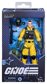 G.I. Joe Classified Series Action Figure #198 Airtight 15 cm