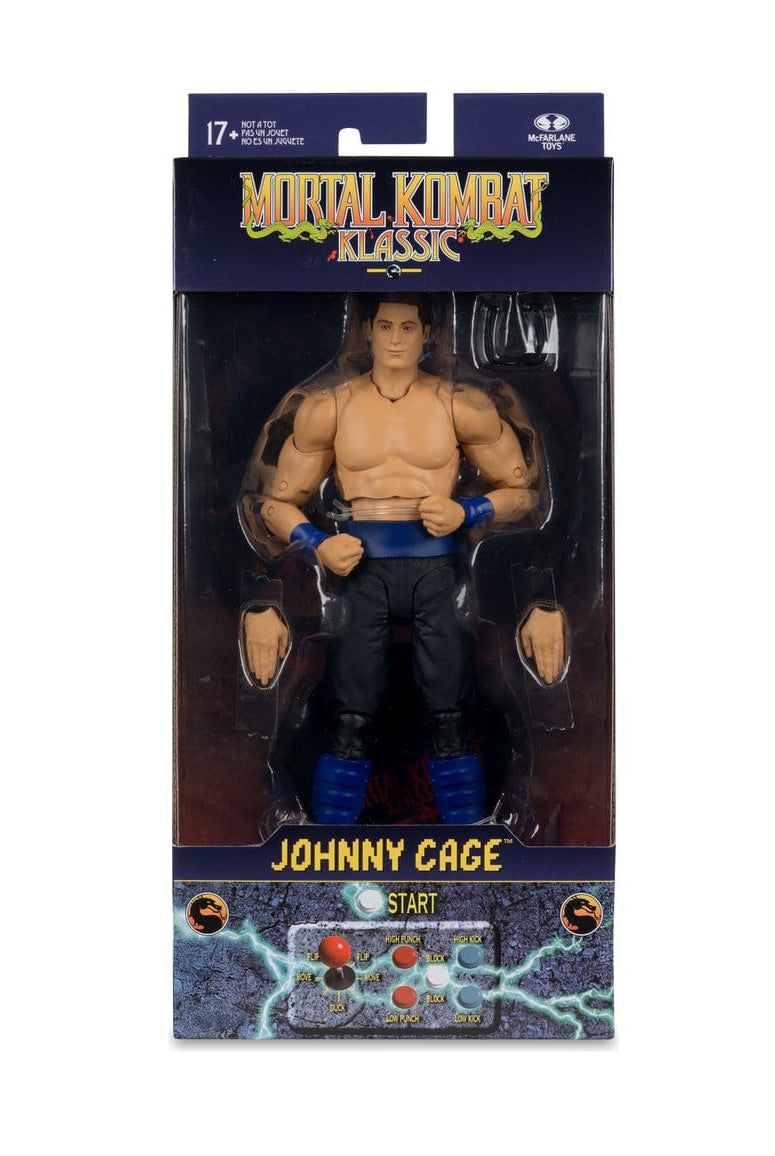 Mortal Kombat Klassics Action Figure Johnny Cage 19 cm