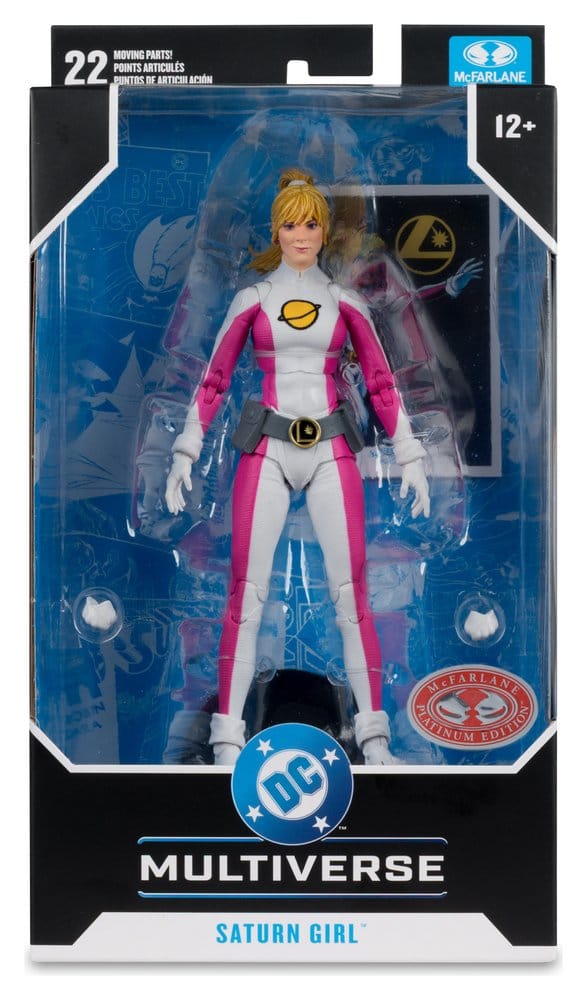 DC Multiverse Action Figure Saturn Girl (DC Classic) (Red Platinum Edition) 18 cm