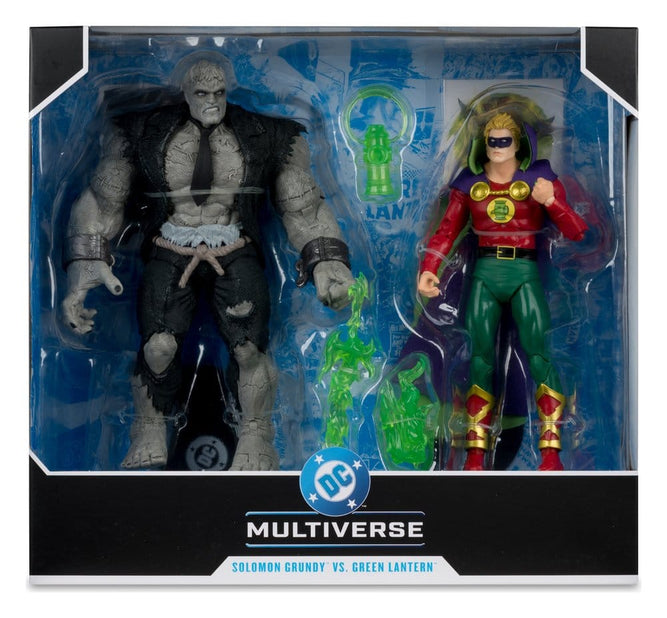 DC Multiverse Action Figures 2-Pack Solomon Grundy vs Green Lantern 18 cm