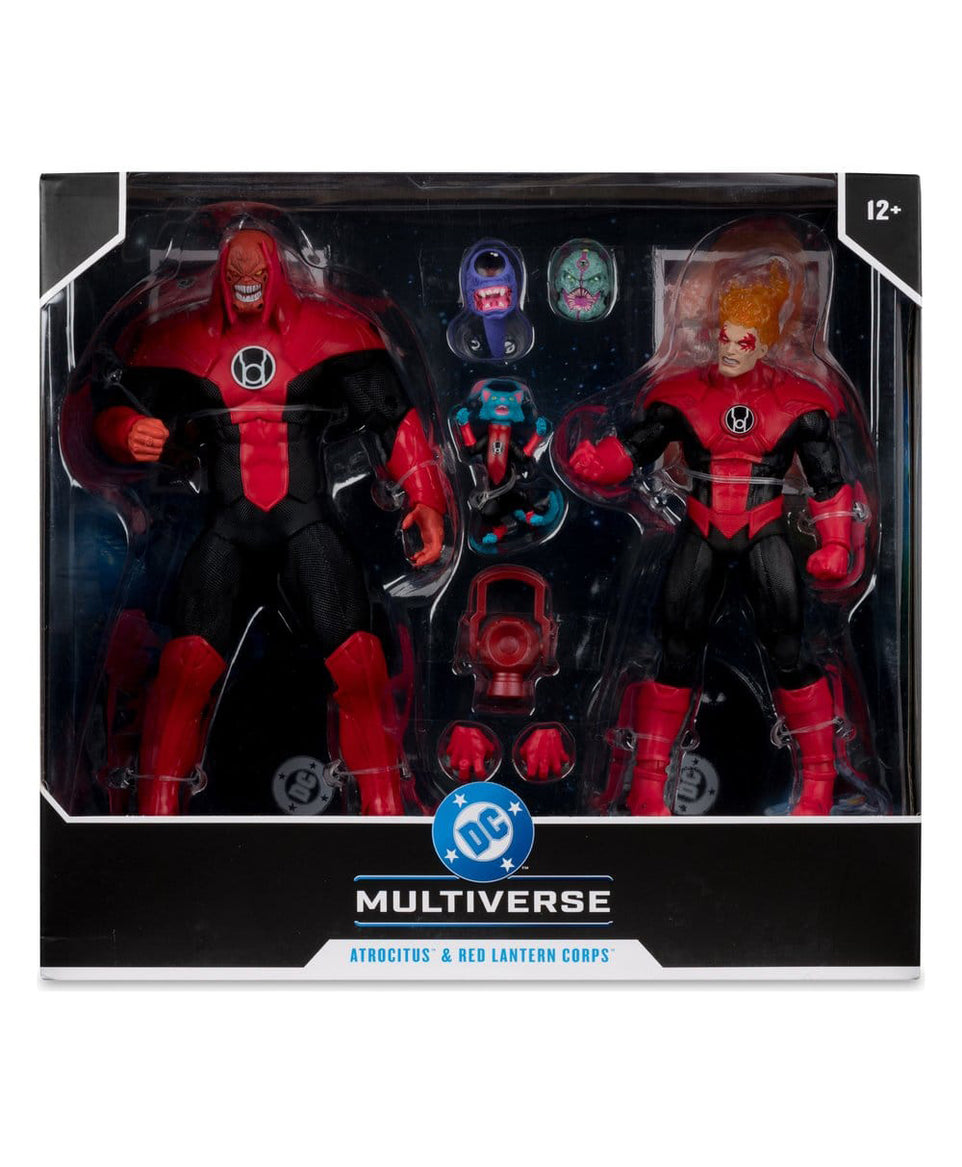 DC Multiverse Action Figures 2-Pack Atrocitus and Red Lantern Corps (Green Lantern) 18 cm