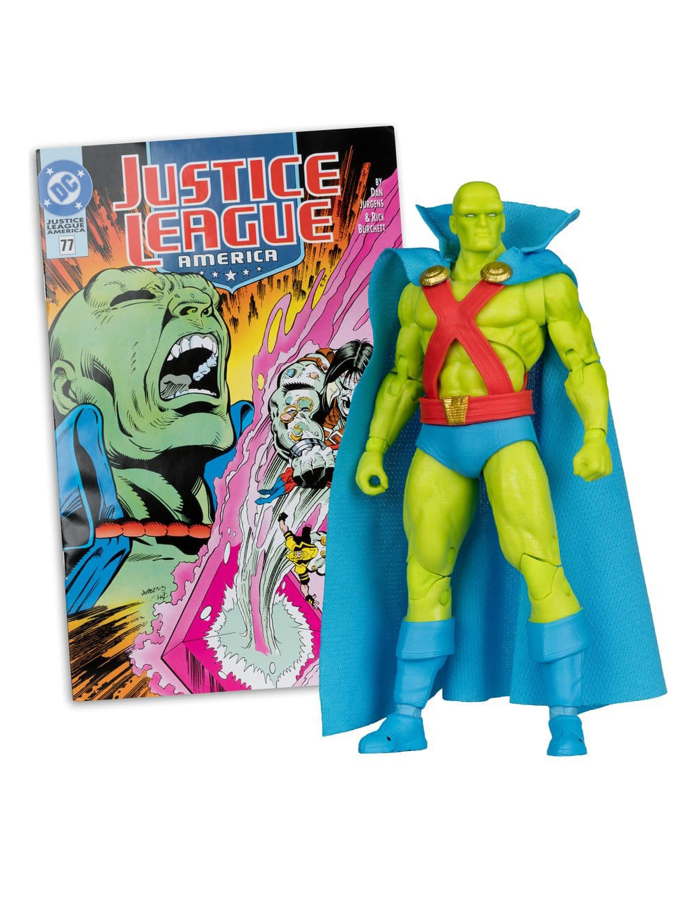 DC Direct Page Punchers Action Figure Martian Manhunter (Justice League #77) 18 cm