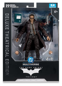 DC Multiverse Action Figure Commissioner James Gordon (The Dark Knight Trilogy) Deluxe Theatrical Edition 18 cm