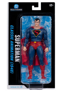 DC Multiverse Action Figure Superman (Classic Animation 1940) 19 cm