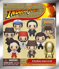 Indiana Jones 3D PVC Bag Clips BLING BAG