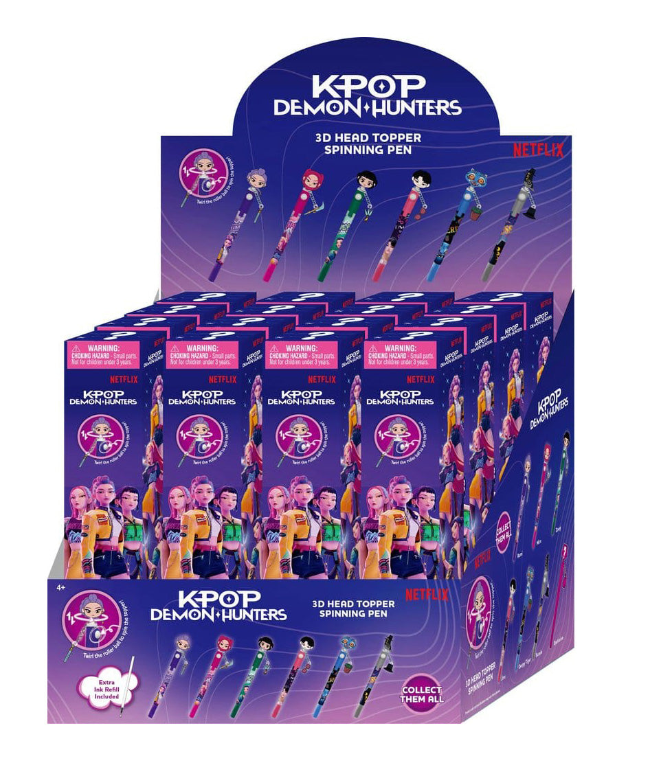 K-Pop Demon Hunter 3D Head Topper Pen BLIND BOX