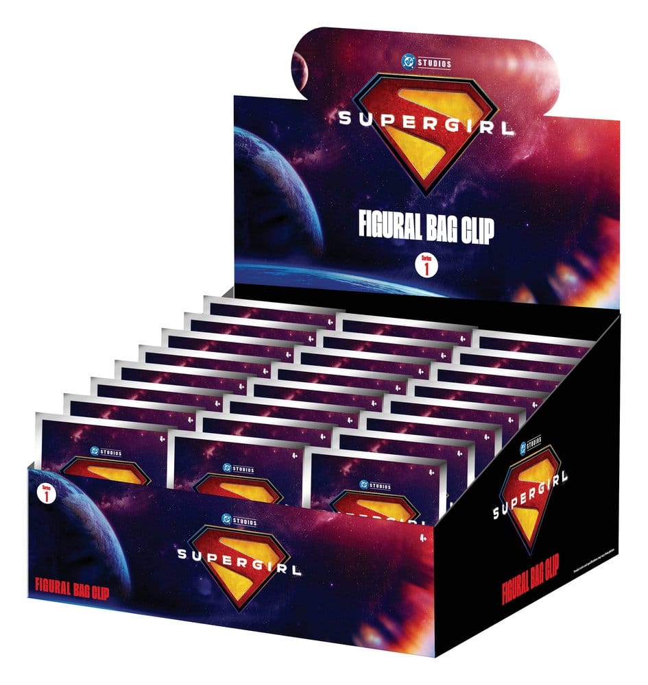 Supergirl 3D Foam Bag Clips Serie 1 BLIND BAG