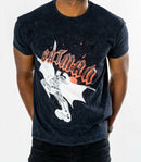 Batman T-Shirt Rock Acid Wash