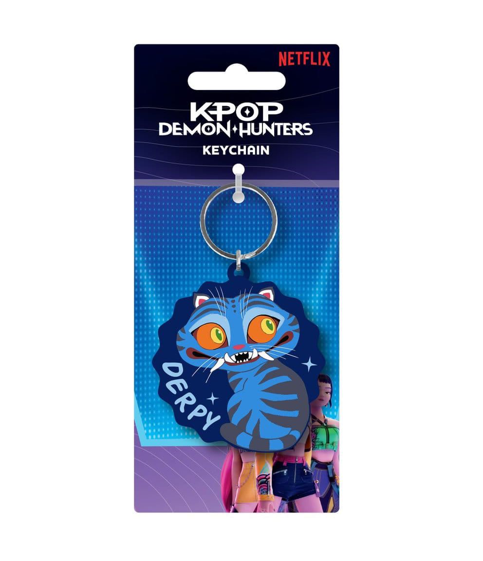 KPop Demon Hunters PVC Keychain Derpy Tiger