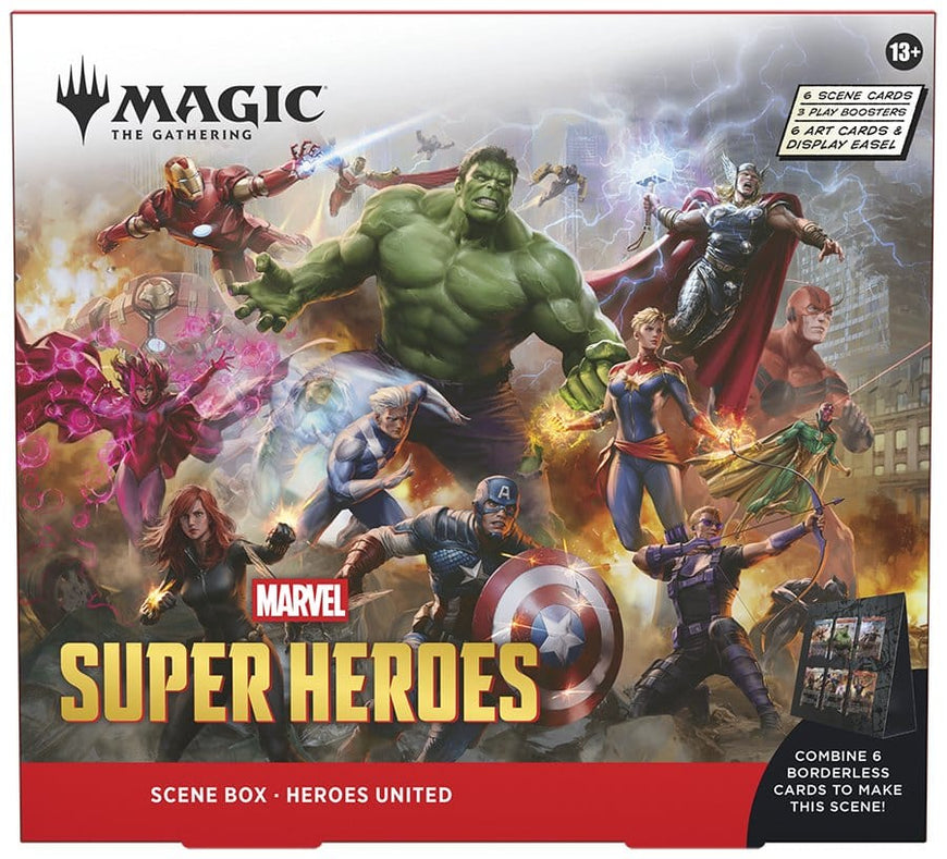 Magic the Gathering Marvel Super Heroes Scene Box
