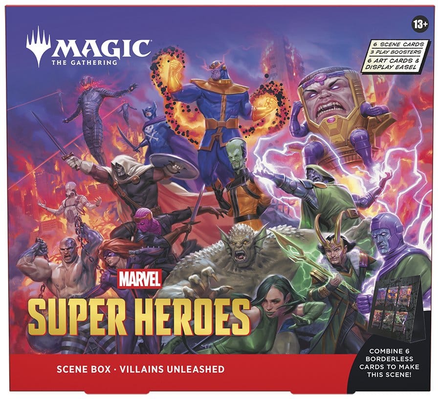 Magic the Gathering Marvel Super Heroes Scene Box