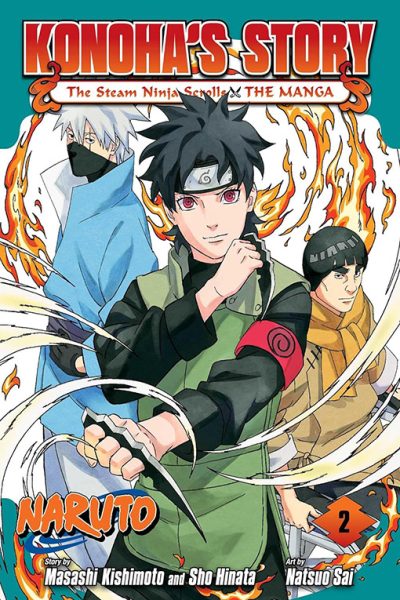 Naruto Konoha's Story The Steam Ninja Scrolls The Manga vol 02
